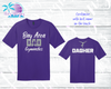 Bay Area Gymnastics Family Glitter Tees