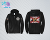 Dunedin Fire Rescue Full Zip Hoodie (4  design & color options)