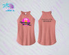 Ladies of Lager Perfect Tri Rocker Tank (4 color options)