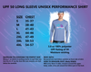 SHLL BSBL UPF 50 Unisex Dri Fit Long Sleeve Tee