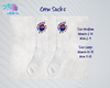 PHU Swim & Dive Logo Crew Socks