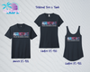 PHU Swim & Dive Hurricanes Navy Triblend Tees & Tank