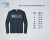 PHU Swim & Dive Hurricanes UPF LS Tee (3 color options) (Copy)
