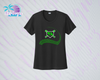 SHLL BSBL Laces Ladies Dri Fit Tee (Red, Black, Columbia, Green)