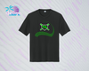 SHLL BSBL Laces Unisex Dri Fit Tee (Red, Black, Columbia, Green)
