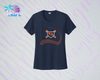 SHLL BSBL Laces Ladies Dri Fit Tee  (Navy, Royal, Orange, Cardinal, Purple)