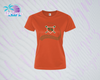 SHLL BSBL Laces Ladies Dri Fit Tee  (Navy, Royal, Orange, Cardinal, Purple)