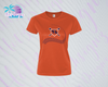 SHLL BSBL Laces Ladies Dri Fit Tee  (Navy, Royal, Orange, Cardinal, Purple)