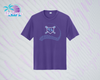 SHLL BSBL Laces Unisex Dri Fit Tee  (Navy, Royal, Orange, Cardinal, Purple)