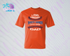 SHLL BSBL Loud Proud Dad Unisex Dri Fit Tee  (Navy, Royal, Orange, Cardinal, Purple)
