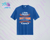 SHLL BSBL Loud Proud Dad Unisex Dri Fit Tee  (Navy, Royal, Orange, Cardinal, Purple)