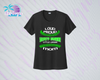 SHLL BSBL Loud Proud Mom Ladies Dri Fit Tee (Red, Black, Columbia, Green)