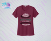 SHLL BSBL Loud Proud Mom Ladies Dri Fit Tee (Navy, Royal, Orange, Cardinal)