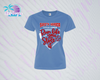 SHLL BSBL Stole It Ladies Dri Fit Tee (Red, Black, Columbia, Green)