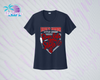 SHLL BSBL Stole It Ladies Dri Fit Tee  (Navy, Royal, Orange, Cardinal, Purple)
