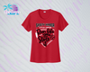 SHLL BSBL Stole It Ladies Dri Fit Tee (Red, Black, Columbia, Green)