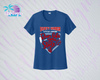 SHLL BSBL Stole It Ladies Dri Fit Tee  (Navy, Royal, Orange, Cardinal, Purple)