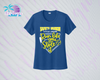 SHLL BSBL Stole It Ladies Dri Fit Tee  (Navy, Royal, Orange, Cardinal, Purple)