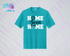 SHLL SFTBL Home Unisex Dri Fit Tee (Black, Teal, Hot Pink, Charcoal)