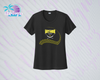 SHLL SFTBL  Laces Ladies Dri Fit Tee (Black, Teal, Hot Pink, Charcoal))