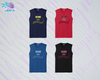 SHLL SFTBL Laces Unisex Dri Fit Sleeveless Tee (Navy, Red, Royal, Black)