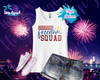 4th of July - Freedom Squad Girls' Tank Top / Shirt