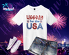 4th of July - Hooray for the USA Girls' Tank Top / Shirt