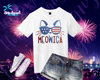 4th of July - Meowica Girls' Tank Top / Shirt
