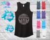 Baseball Mom Ball Women's Rhinestone Tank Top / Shirt