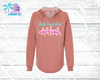 Gulf Coast Gals  Ladies' Wave Wash Hoodie (5 Color Choices)