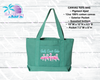 Gulf Coast Gals Canvas Tote (3 color options)