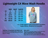 Gulf Coast Gals  Ladies' Wave Wash Hoodie (5 Color Choices)