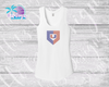 PHU BB 23 Homeplate Rhinestone Tank/V-Neck