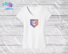 PHU BB 23 Homeplate Rhinestone Tank/V-Neck