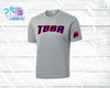 TBBA Unisex Dri Fit Tee Youth & Adult (3 color options)