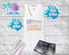 UF University of FL Mom Rhinestone Tees