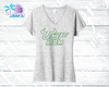 USF Mom Rhinestone Shirt