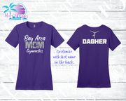Bay Area Gymnastics Family Glitter Tees
