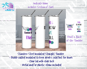 Bunco Babes This is How We Roll 20oz or 30oz Insulated Tumbler