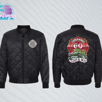 Dunedin Fire Rescue Quilted Packable Bomber (4  design options)