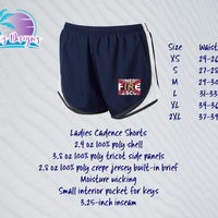 Dunedin Fire Rescue Ladies Shorts (3 color & 4 design options)