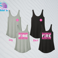 DFR Pink Ribbon Ladies Tank (2 color options)