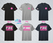 DFR Pink Ribbon Unisex Tee (3 color options)