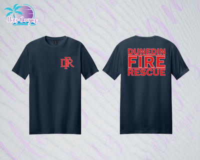 Dunedin Fire Rescue Scramble Tee