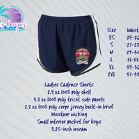 Dunedin Fire Rescue Ladies Shorts (3 color & 4 design options)