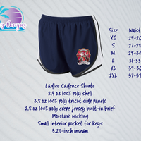 Dunedin Fire Rescue Ladies Shorts (3 color & 4 design options)