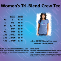 PHP Triblend Ladies Tees (3 color options)