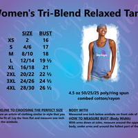 Wakamole Triblend Ladies Tanks (3 color options)