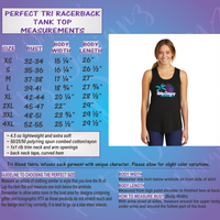 SHLL BSBL Laces Ladies Tri-Blend Racerback Tank (6 Color Options)