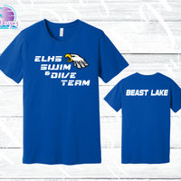 ELHS 2023 Swim & Dive Team Athlete Shirt